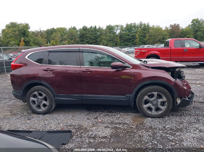 2019 Honda Cr-V Ex-L VIN: 7FARW2H82KE058227 Lot: 40412500