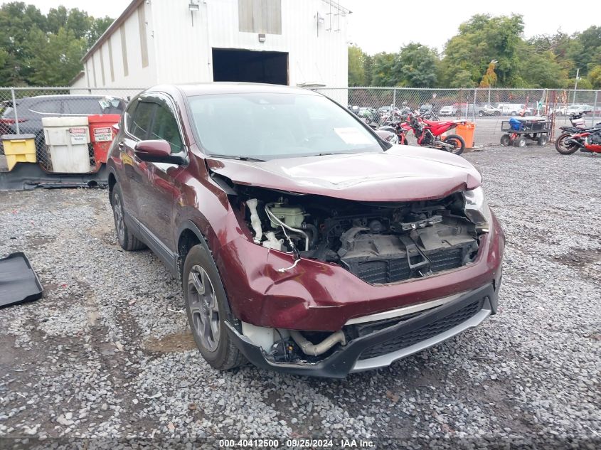 2019 Honda Cr-V Ex-L VIN: 7FARW2H82KE058227 Lot: 40412500