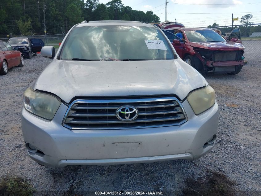 2008 Toyota Highlander Limited VIN: JTEES42A882032879 Lot: 40412512