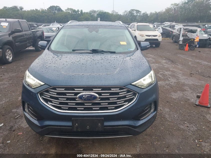 2019 Ford Edge Sel VIN: 2FMPK4J98KBB92505 Lot: 40412534