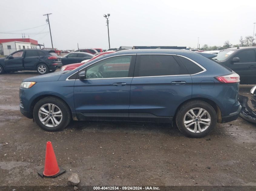 2019 Ford Edge Sel VIN: 2FMPK4J98KBB92505 Lot: 40412534