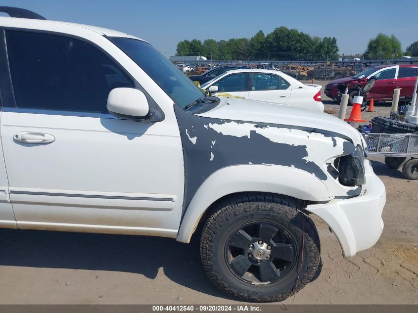 5TDZT34A55S249305 2005 Toyota Sequoia Sr5 V8