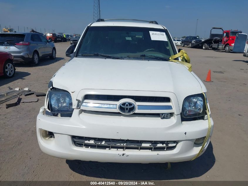 5TDZT34A55S249305 2005 Toyota Sequoia Sr5 V8