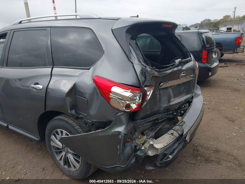 2017 Nissan Pathfinder Sl VIN: 5N1DR2MN0HC625481 Lot: 40412553