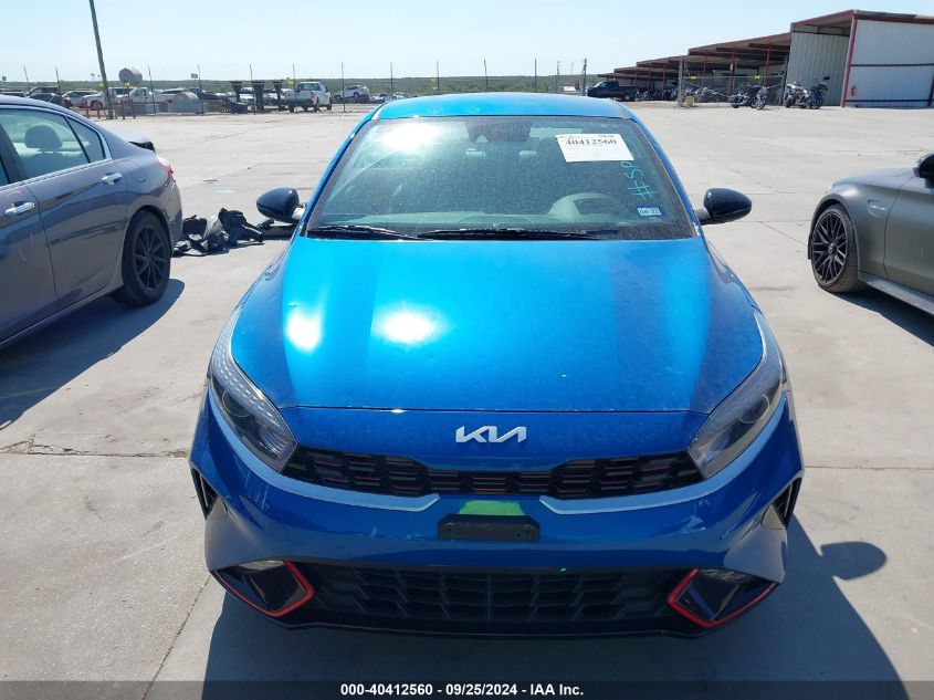 2023 Kia Forte Gt-Line VIN: 3KPF54ADXPE626158 Lot: 40412560