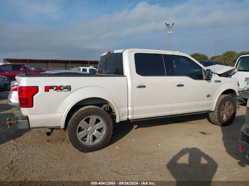 2019 Ford F-150 King Ranch VIN: 1FTEW1E45KFC55846 Lot: 40412565