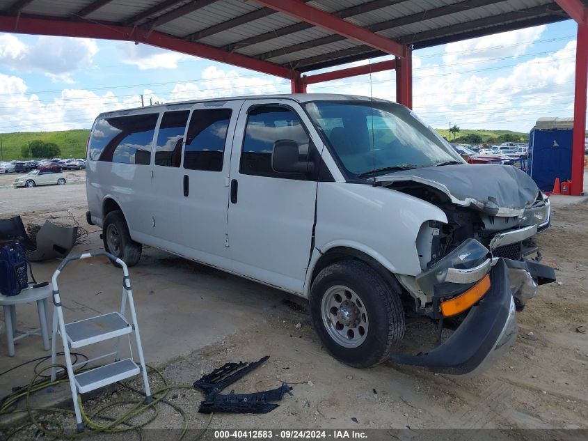 2008 Chevrolet Express Ls VIN: 1GAHG39KX81215341 Lot: 40412583