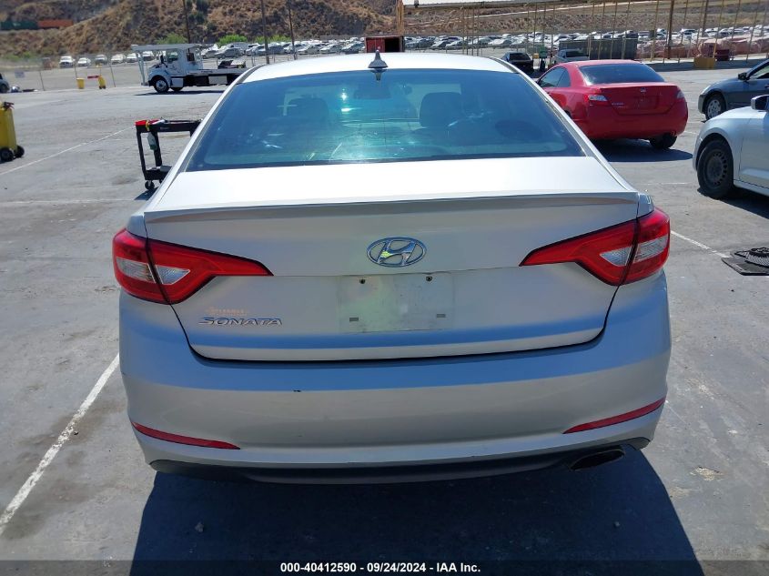 5NPE24AF6FH187203 2015 Hyundai Sonata Se