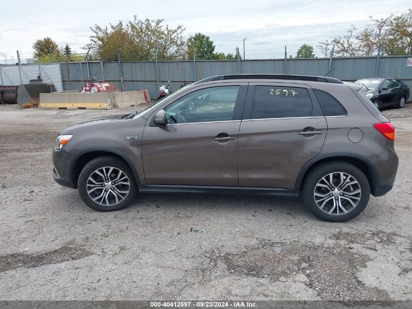 2016 Mitsubishi Outlander Sport 2.4 Gt VIN: JA4AR4AW3GZ058138 Lot: 40412597