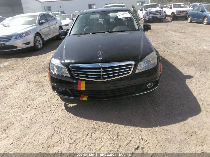 2011 Mercedes-Benz C 300 Luxury 4Matic/Sport 4Matic VIN: WDDGF8BB0BR155503 Lot: 40412648