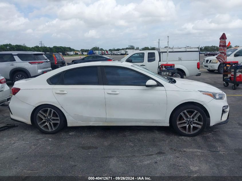 2019 Kia Forte Gt Line/S VIN: 3KPF34AD8KE021022 Lot: 40412671