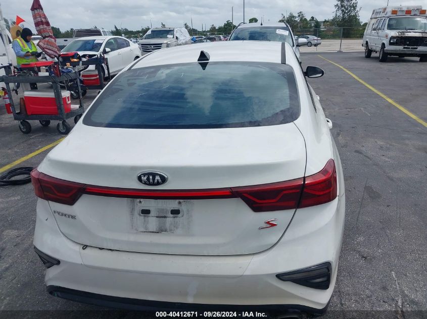 2019 Kia Forte Gt Line/S VIN: 3KPF34AD8KE021022 Lot: 40412671