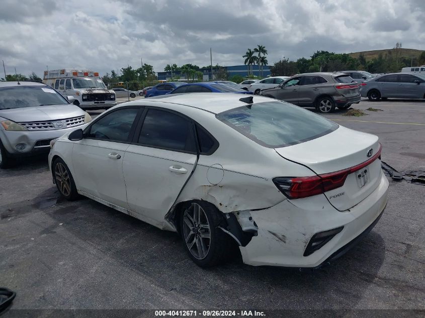 2019 Kia Forte Gt Line/S VIN: 3KPF34AD8KE021022 Lot: 40412671