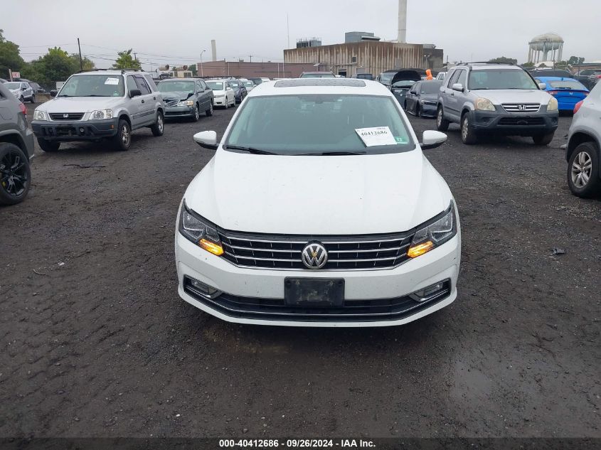 1VWBT7A38GC053102 2016 Volkswagen Passat Se