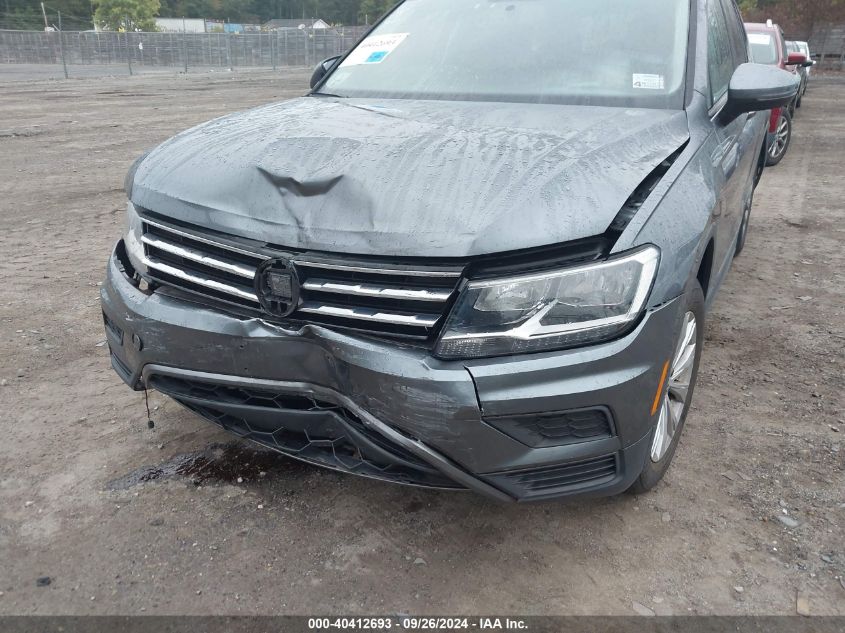 2020 Volkswagen Tiguan S VIN: 3VV0B7AXXLM067433 Lot: 40412693