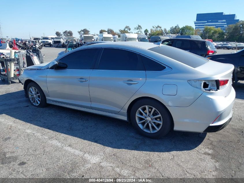 5NPE24AF8KH792074 2019 Hyundai Sonata Se