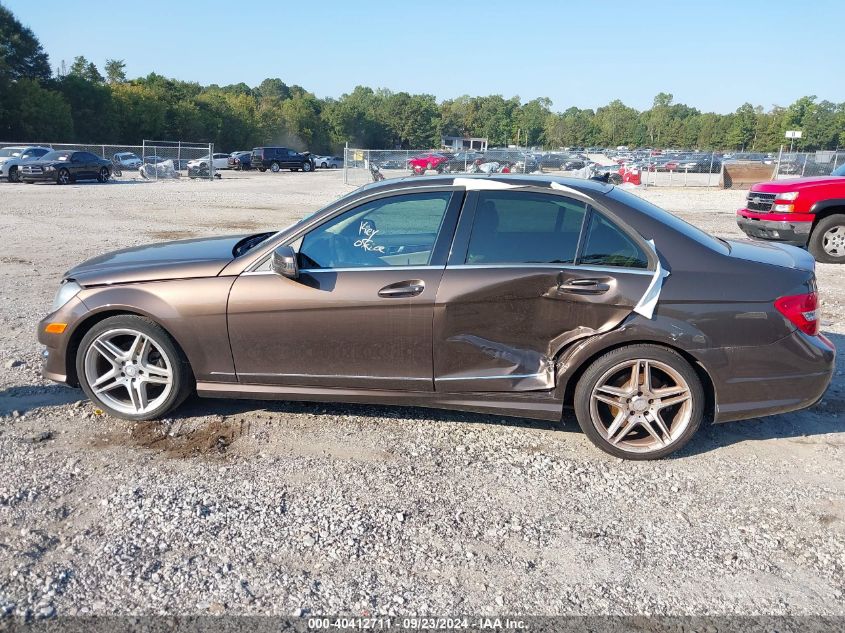 2014 Mercedes-Benz C 250 Luxury/Sport VIN: WDDGF4HB3EG193114 Lot: 40412711