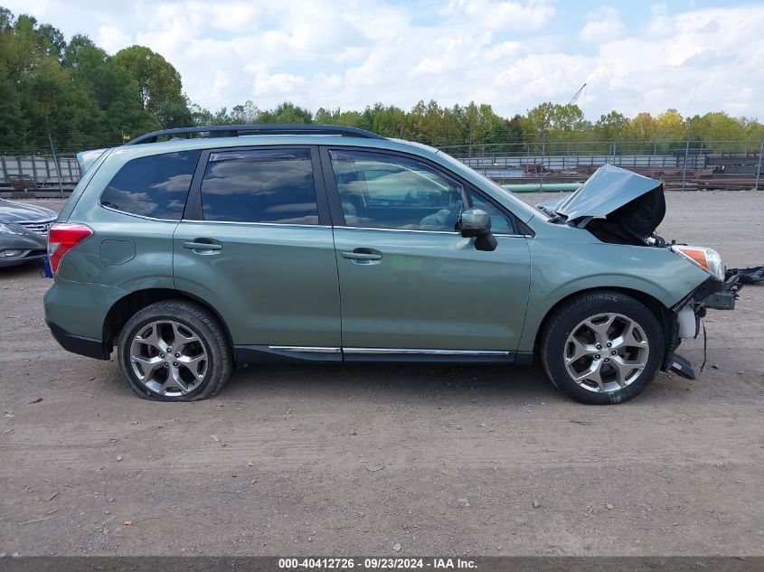 2015 Subaru Forester 2.5I Touring VIN: JF2SJAUC8FH443072 Lot: 40412726