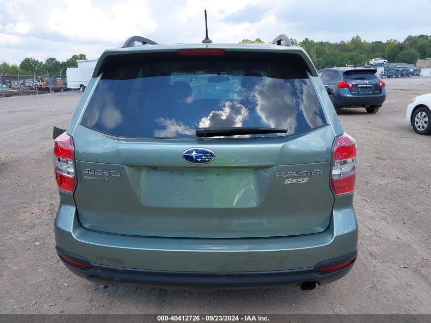 2015 Subaru Forester 2.5I Touring VIN: JF2SJAUC8FH443072 Lot: 40412726