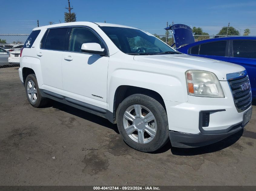 2016 GMC Terrain Sle-1 VIN: 2GKALMEK6G6292580 Lot: 40412744