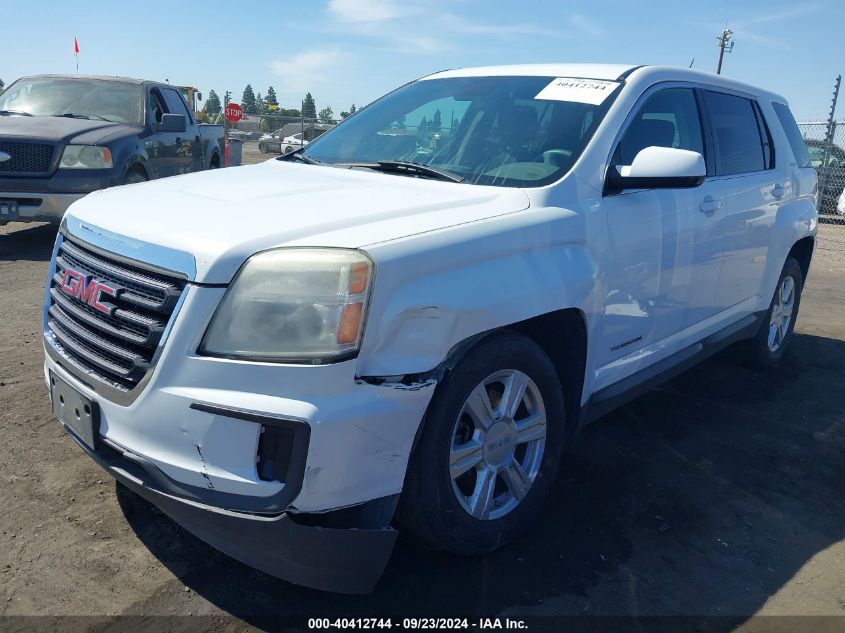 2016 GMC Terrain Sle-1 VIN: 2GKALMEK6G6292580 Lot: 40412744