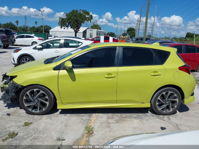 2017 Toyota Corolla Im VIN: JTNKARJE0HJ536243 Lot: 40412768