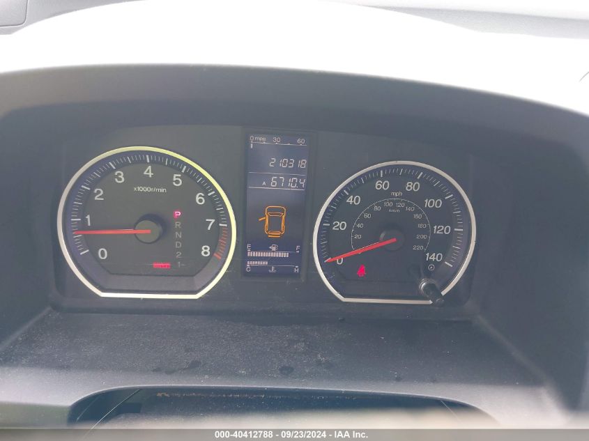 2011 Honda Cr-V Lx VIN: 5J6RE3H39BL019702 Lot: 40412788