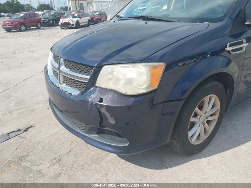 2014 Dodge Grand Caravan Sxt VIN: 2C4RDGCG2ER289361 Lot: 40412826