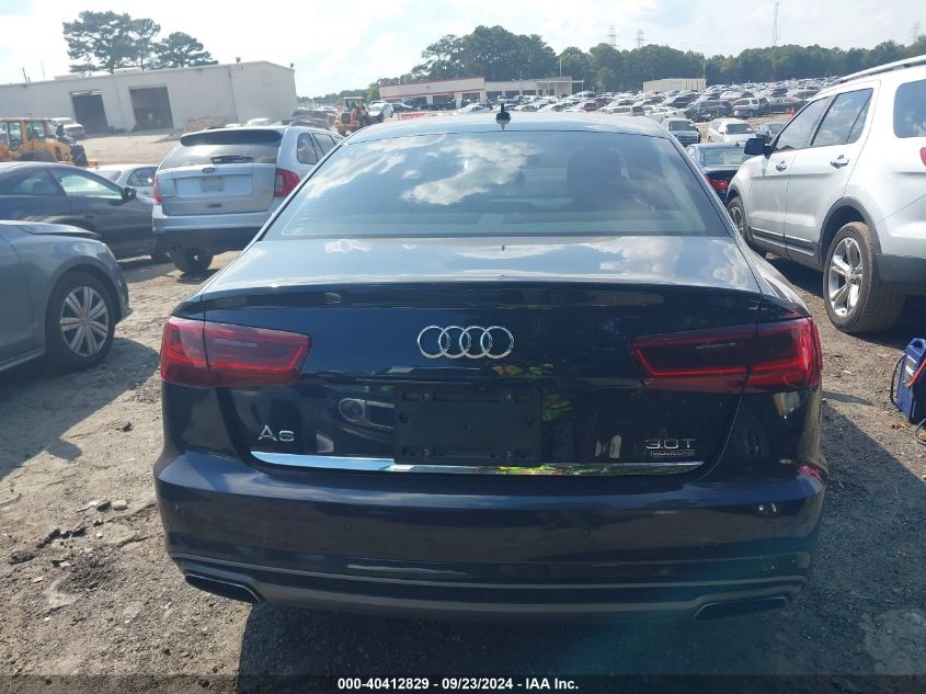 2016 Audi A6 3.0T Premium Plus VIN: WAUFGAFC9GN008590 Lot: 40412829