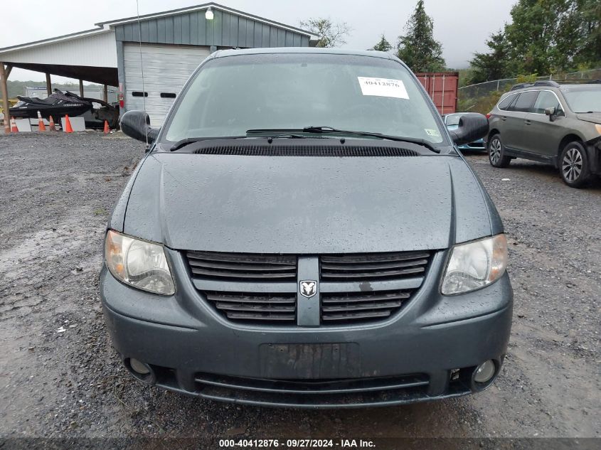 2007 Dodge Grand Caravan Sxt VIN: 2D4GP44L87R227185 Lot: 40412876