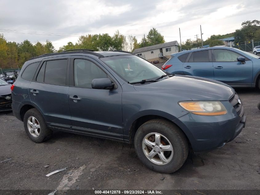 2008 Hyundai Santa Fe Gls VIN: 5NMSG73D08H195394 Lot: 40412878