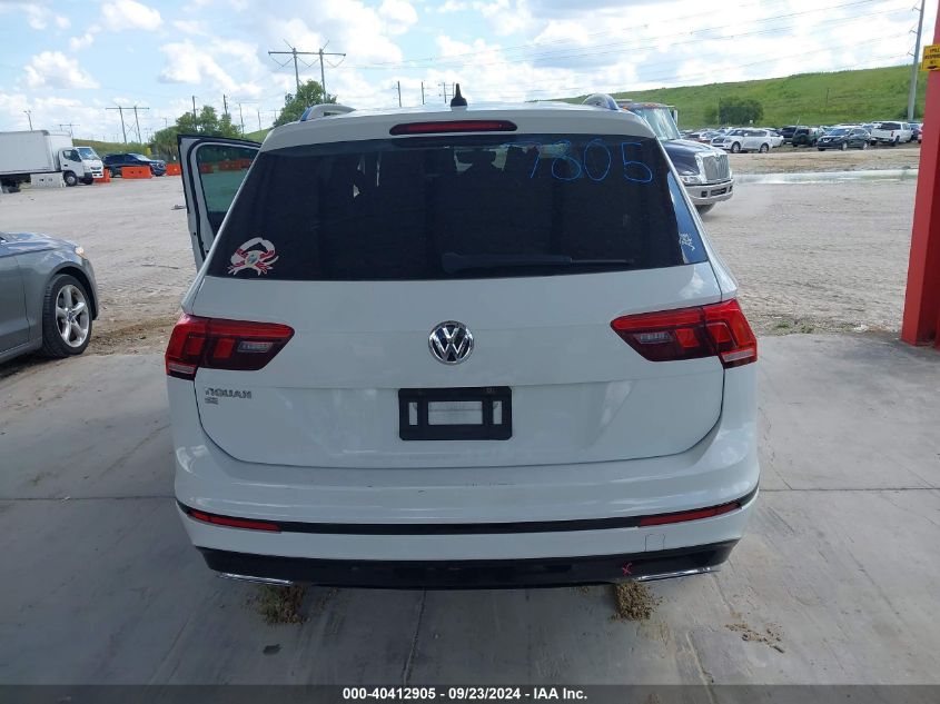 2020 Volkswagen Tiguan 2.0T Se/2.0T Se R-Line Black/2.0T Sel VIN: 3VV3B7AX3LM167810 Lot: 40412905