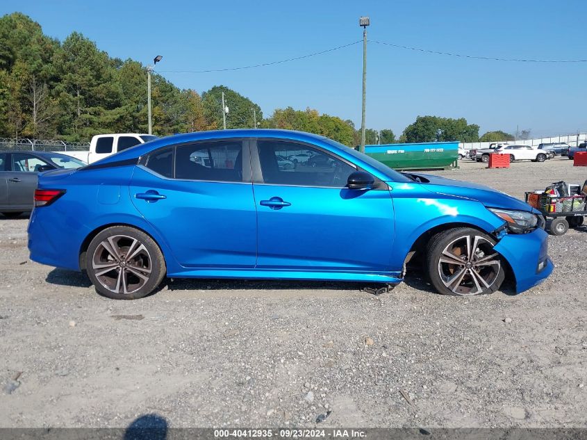 2020 Nissan Sentra Sr Xtronic Cvt VIN: 3N1AB8DV5LY219813 Lot: 40412935