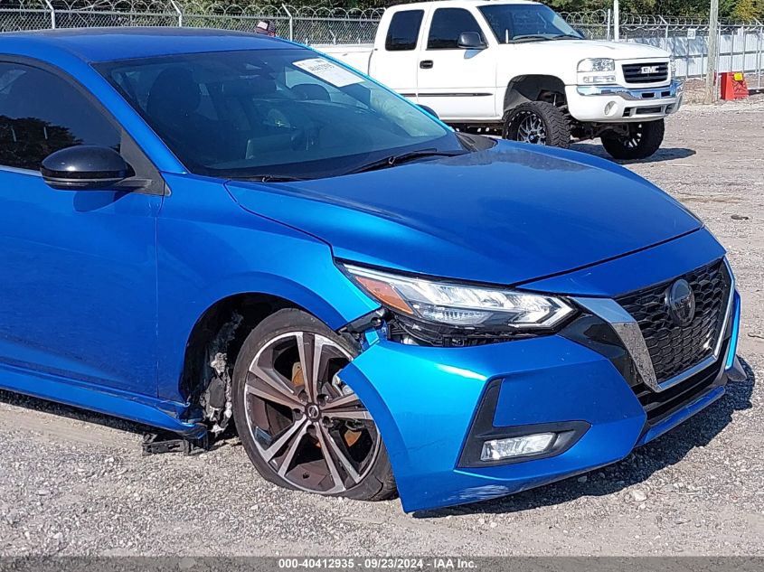 2020 Nissan Sentra Sr Xtronic Cvt VIN: 3N1AB8DV5LY219813 Lot: 40412935