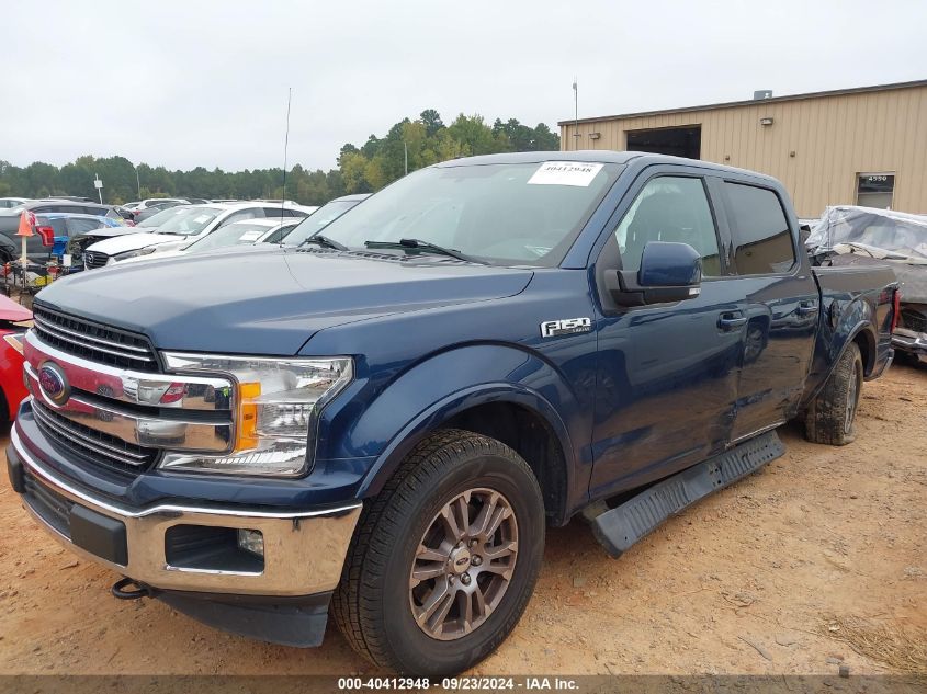 2018 Ford F-150 Lariat VIN: 1FTEW1E54JFB81570 Lot: 40412948