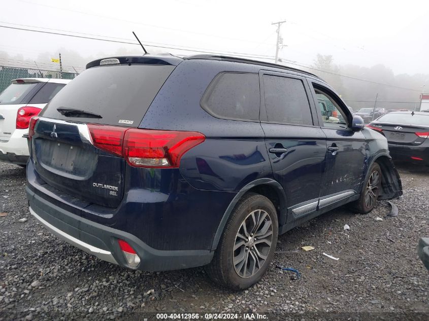 2016 Mitsubishi Outlander Es/Se/Sel VIN: JA4AZ3A36GZ007622 Lot: 40412956