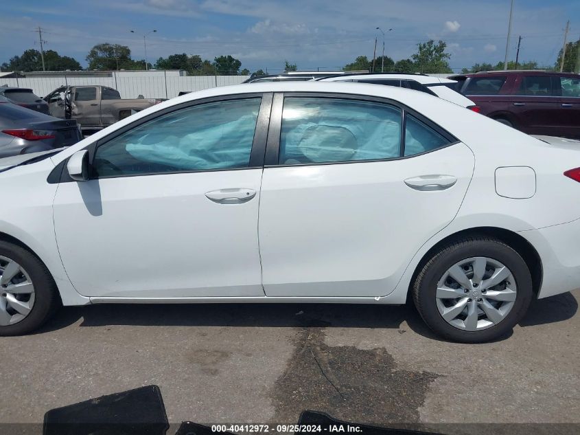 2015 Toyota Corolla Le VIN: 5YFBURHE5FP338705 Lot: 40412972