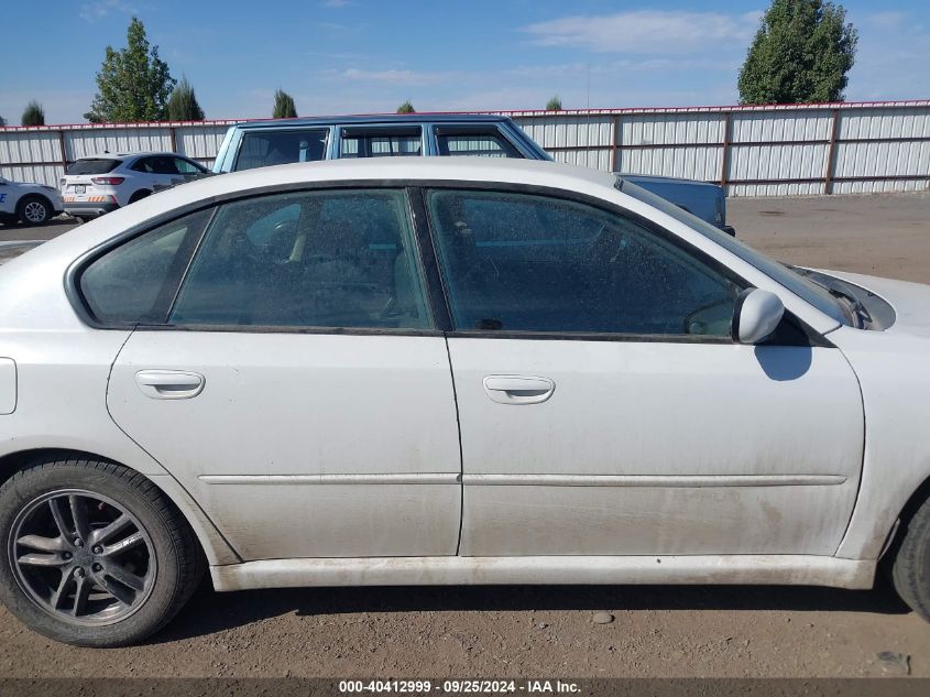 4S3BL616X57222839 2005 Subaru Legacy 2.5I