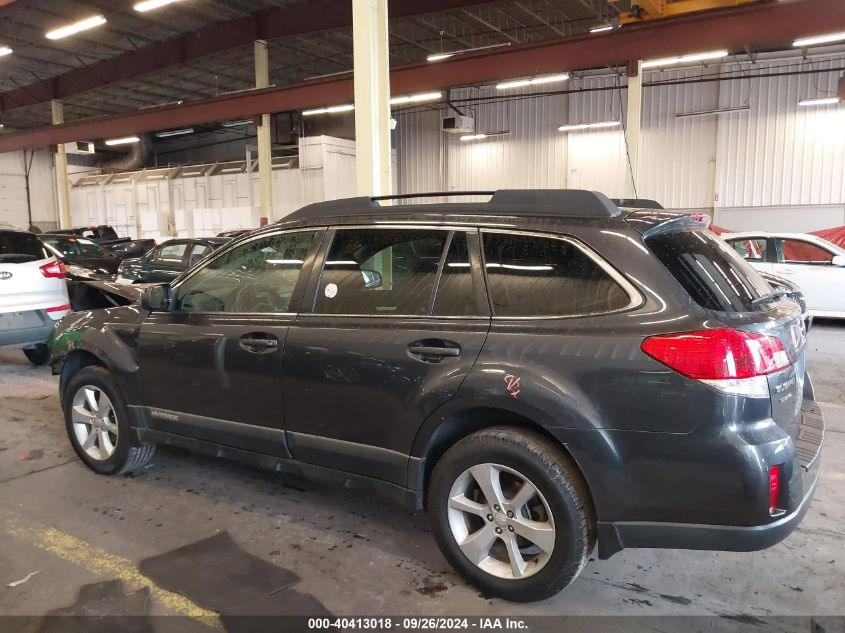 2013 Subaru Outback 2.5I Premium VIN: 4S4BRBCCXD3294572 Lot: 40413018