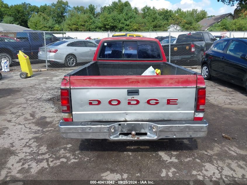 1992 Dodge Dakota VIN: 1B7GL23Y8NS514547 Lot: 40413042