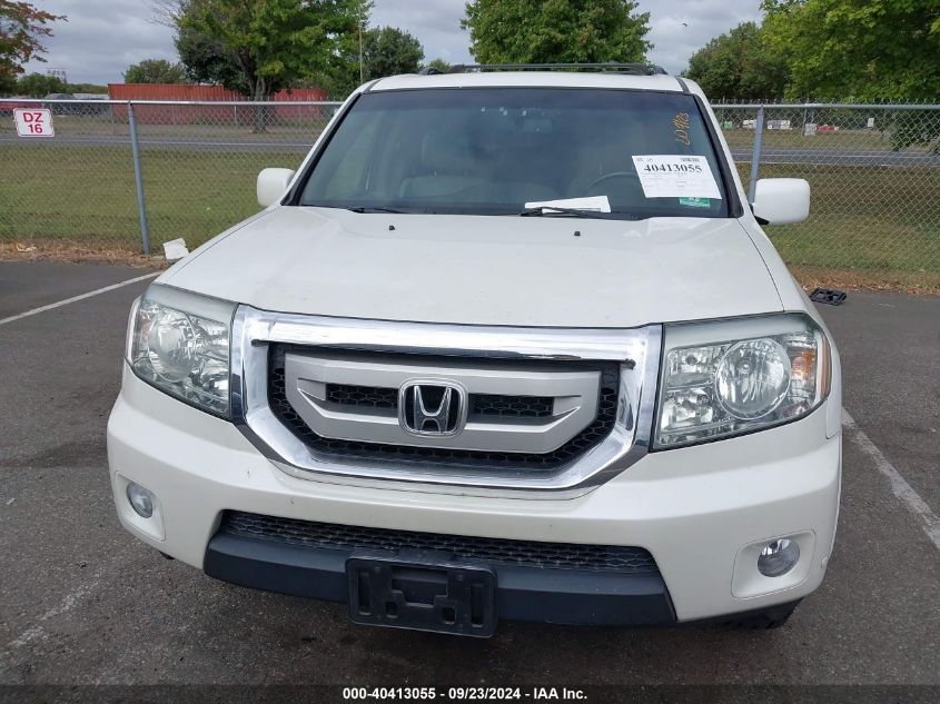 2011 Honda Pilot Touring VIN: 5FNYF4H96BB006451 Lot: 40413055