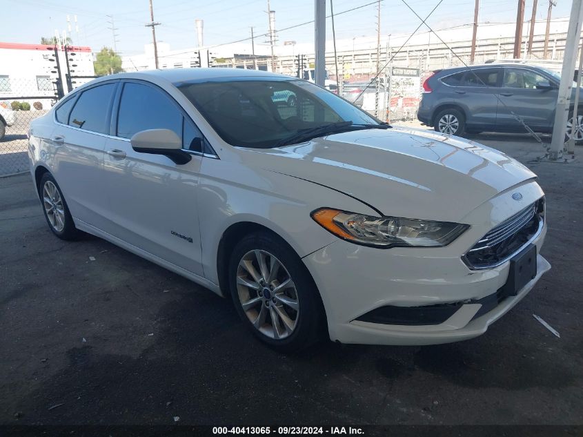 3FA6P0LU5HR119717 2017 FORD FUSION - Image 1