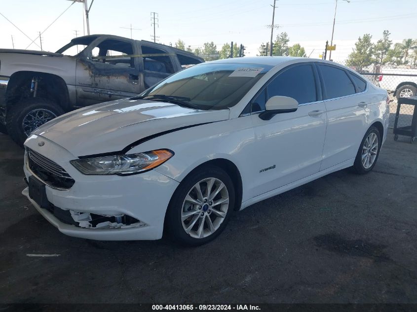 3FA6P0LU5HR119717 2017 FORD FUSION - Image 2