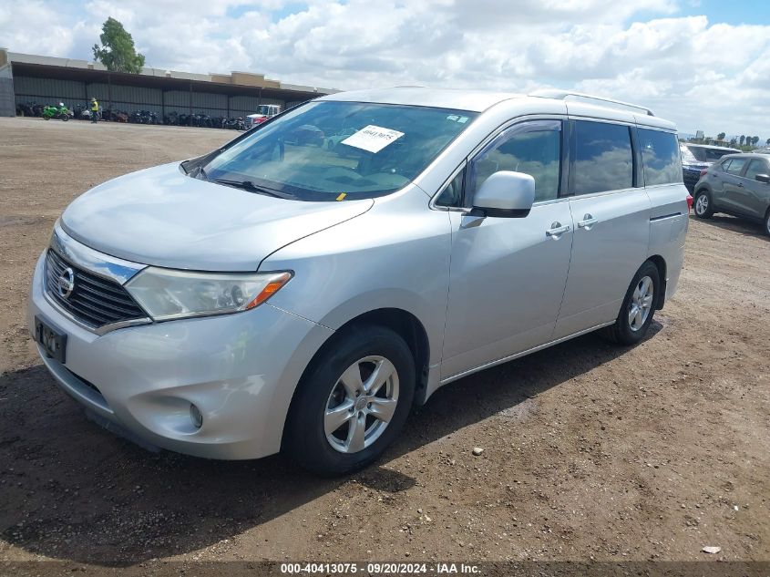 2012 Nissan Quest Sv VIN: JN8AE2KP0C9031183 Lot: 40413075