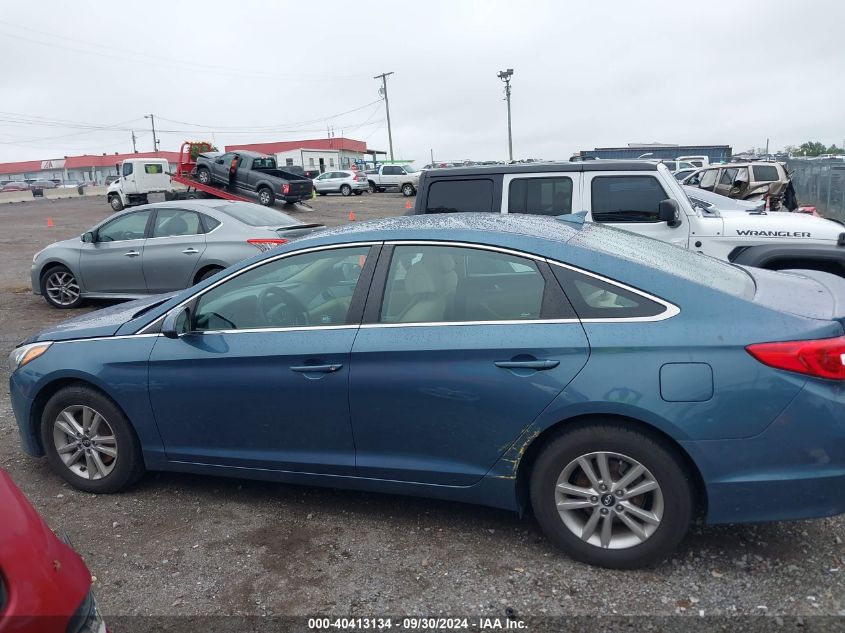 2017 Hyundai Sonata VIN: 5NPP24AFXHH475373 Lot: 40413134