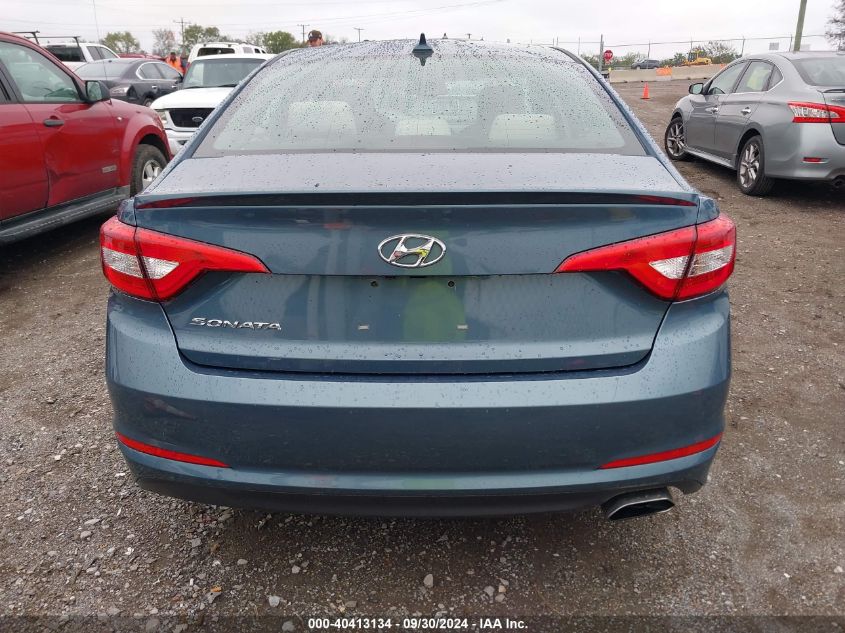 2017 Hyundai Sonata VIN: 5NPP24AFXHH475373 Lot: 40413134