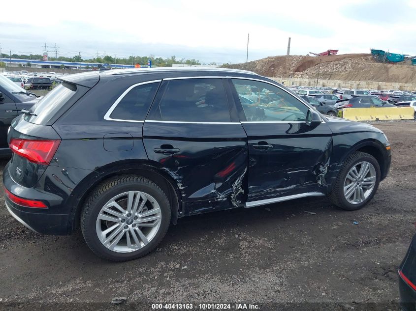 2018 Audi Q5 2.0T Premium VIN: WA1CNAFY0J2020976 Lot: 40413153