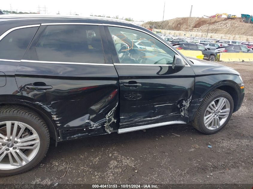 2018 Audi Q5 2.0T Premium VIN: WA1CNAFY0J2020976 Lot: 40413153