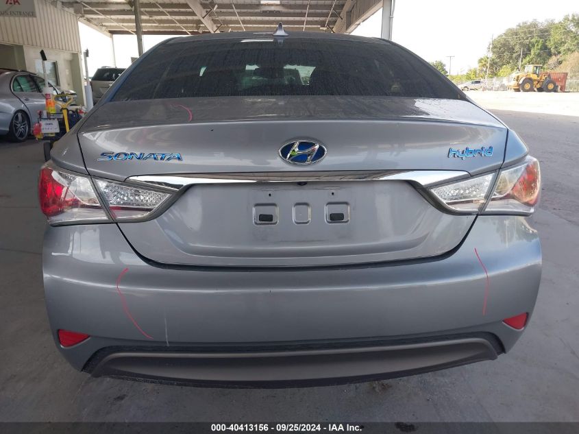 KMHEC4A40EA115460 2014 Hyundai Sonata Hybrid