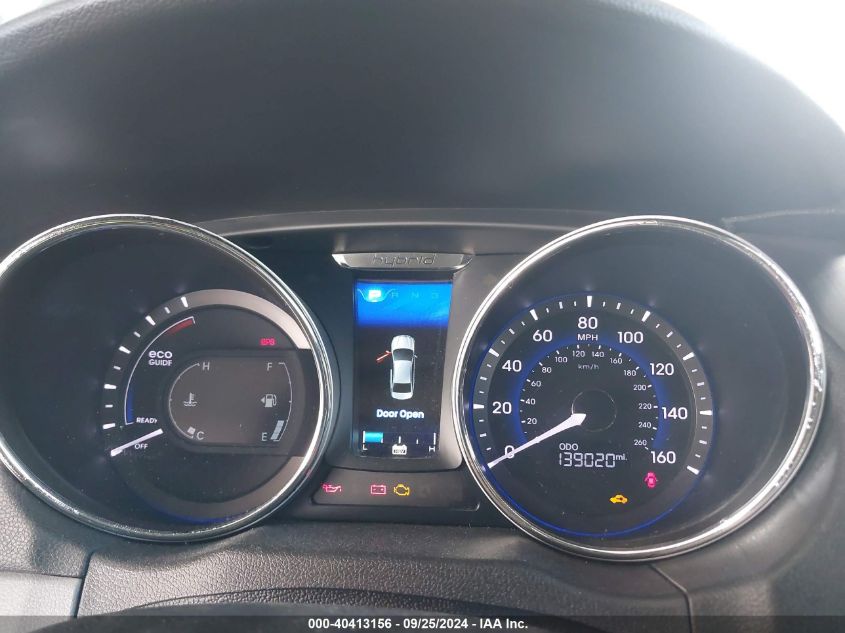 KMHEC4A40EA115460 2014 Hyundai Sonata Hybrid